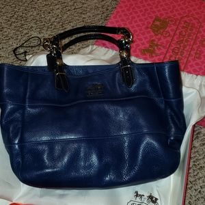 Coach leather purse